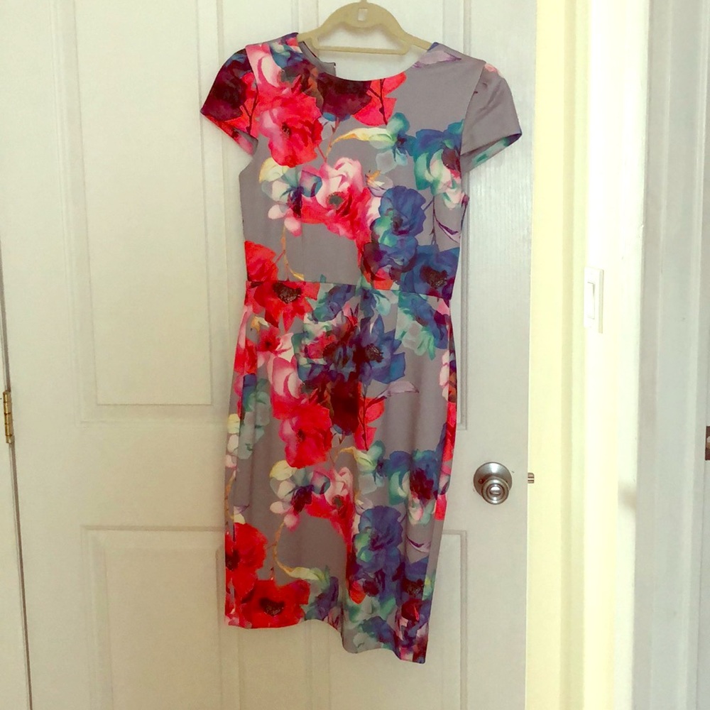 Betsy Johnson floral dress size 4